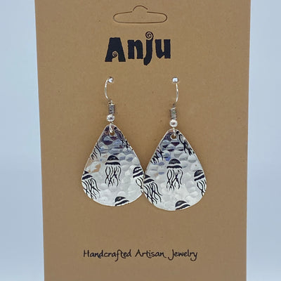 Silver Plated Earrings by Anju