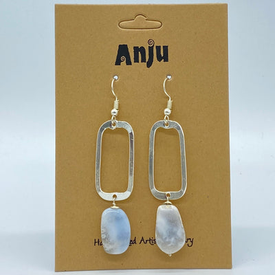 Silver Plated Earrings by Anju