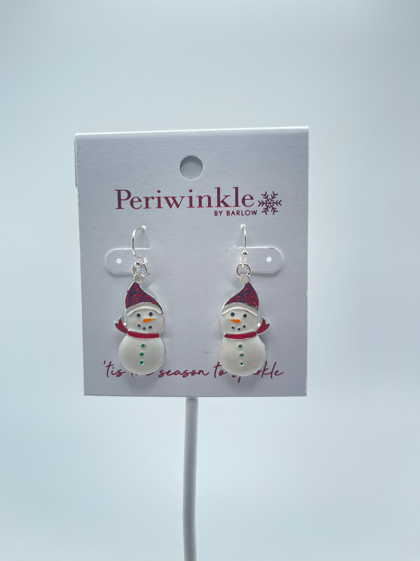 Holiday Collection by Periwinkle - Snowman Red Hat