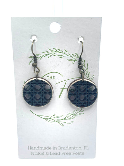 The Wooden Fence Earrings Wood Collection