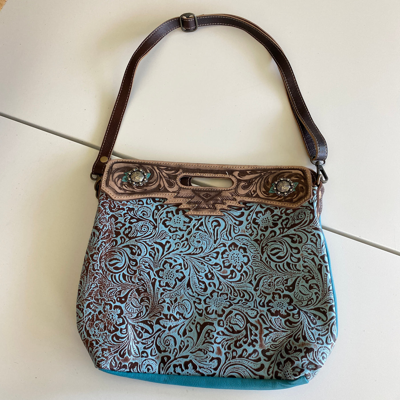 It's Tooled Leather Ya'll by Myra