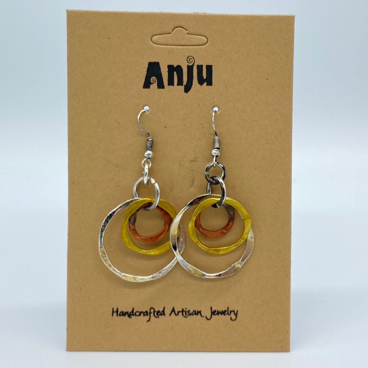 Silver Plated Earrings by Anju