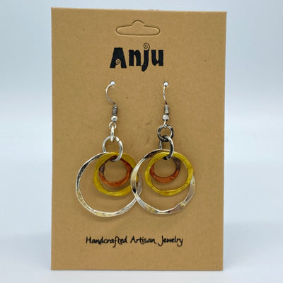 Silver Plated Earrings by Anju