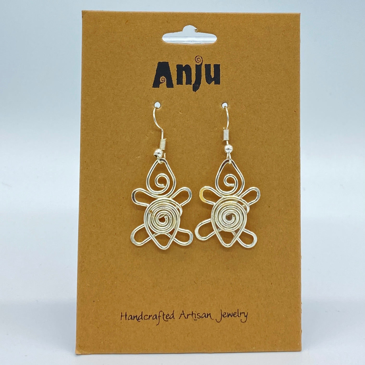 Silver Plated Earrings by Anju