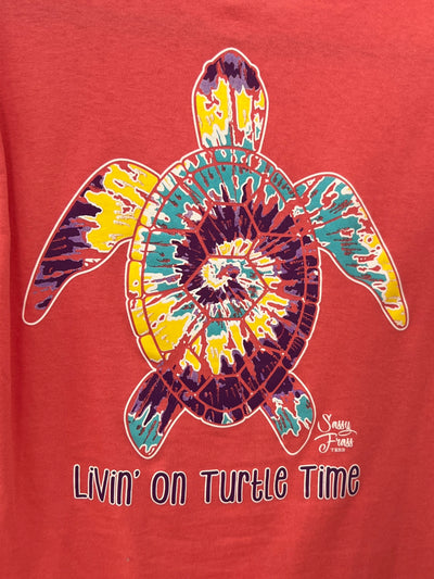 Livin' On Turtle Time Graphic Tee