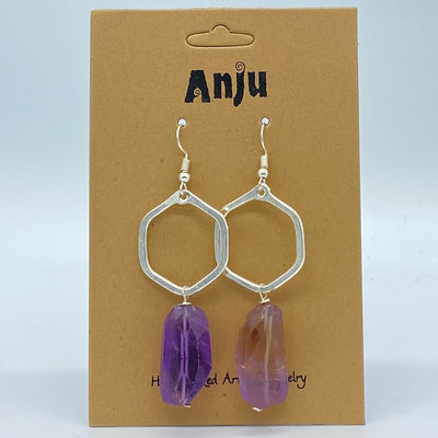 Silver Plated Earrings by Anju