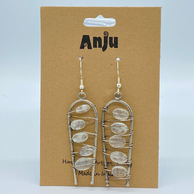 Silver Plated Earrings by Anju