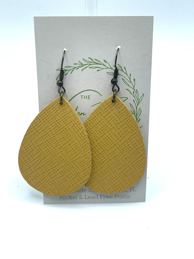 The Wooden Fence Earrings Textured Collection