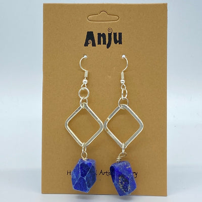 Silver Plated Earrings by Anju