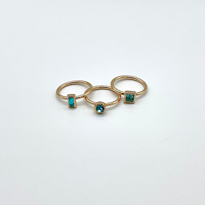Radiant Ring Collection by Periwinkle