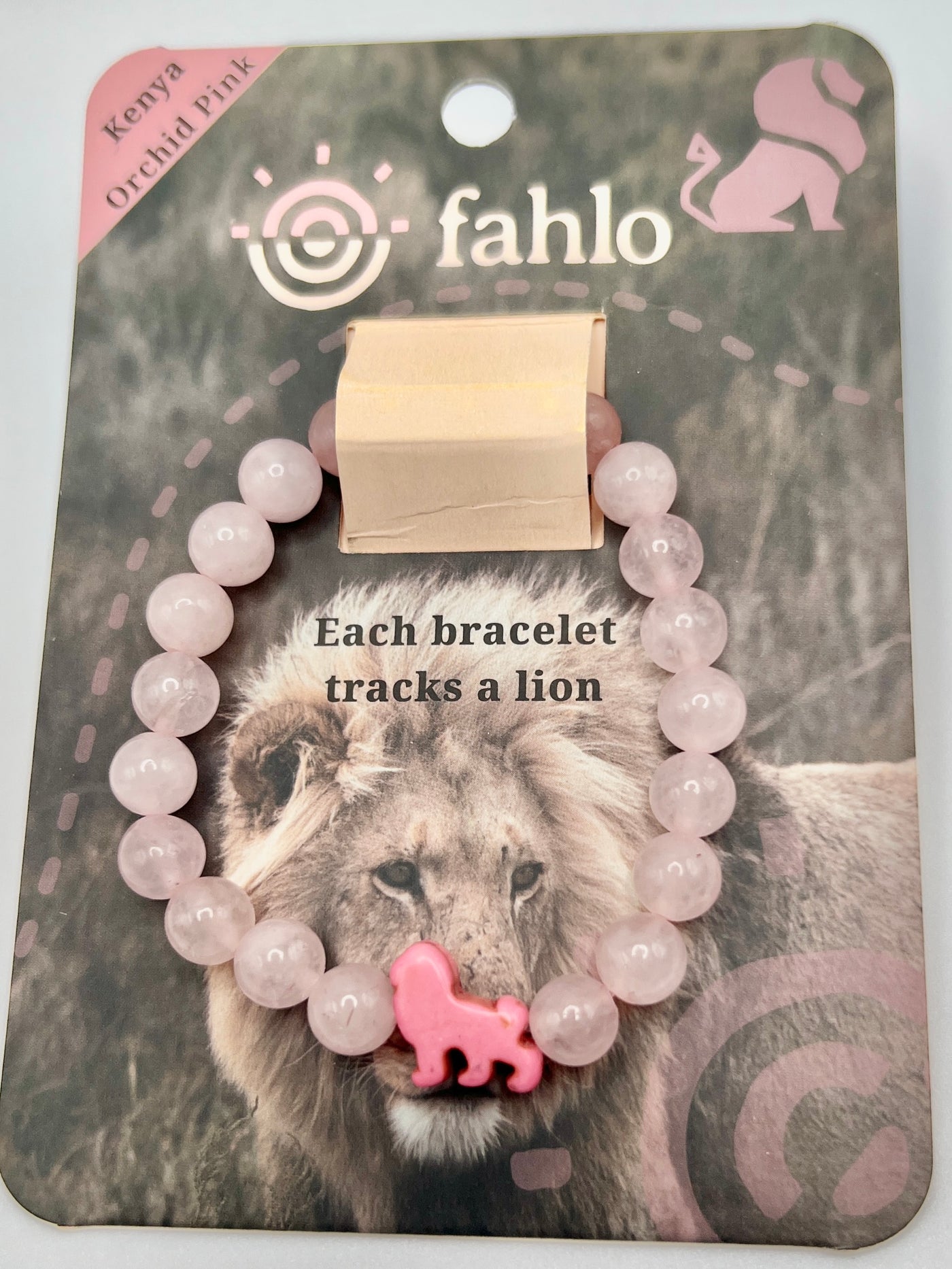 Fahlo - Lion - Kenya Orchid Pink