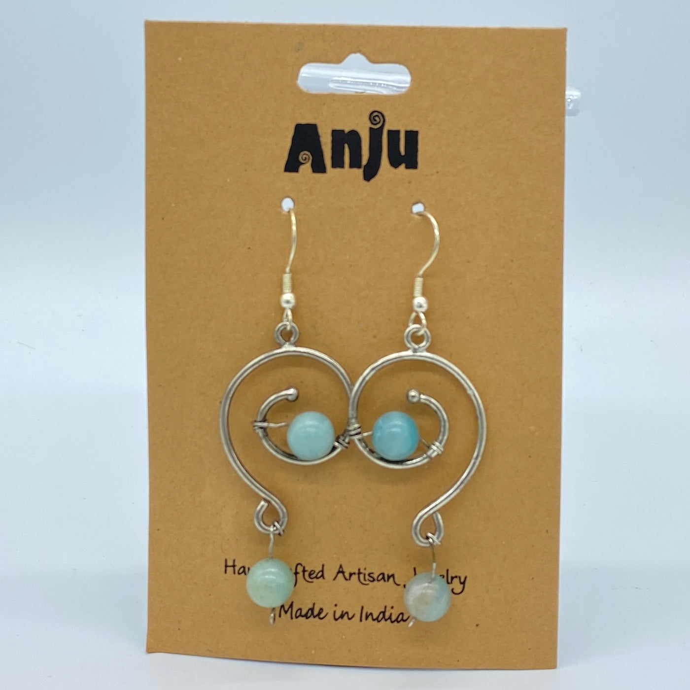Silver Plated Earrings by Anju
