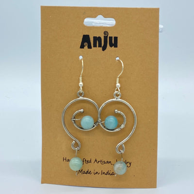 Silver Plated Earrings by Anju