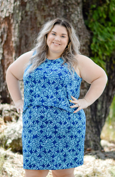 The Roberta Dress in Starburst Batik by Hatley