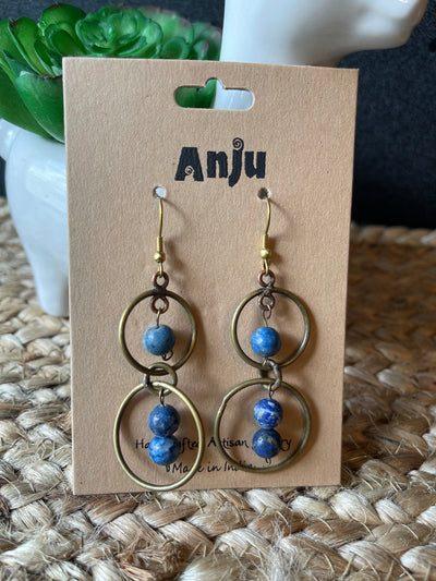 Silver Plated Earrings by Anju