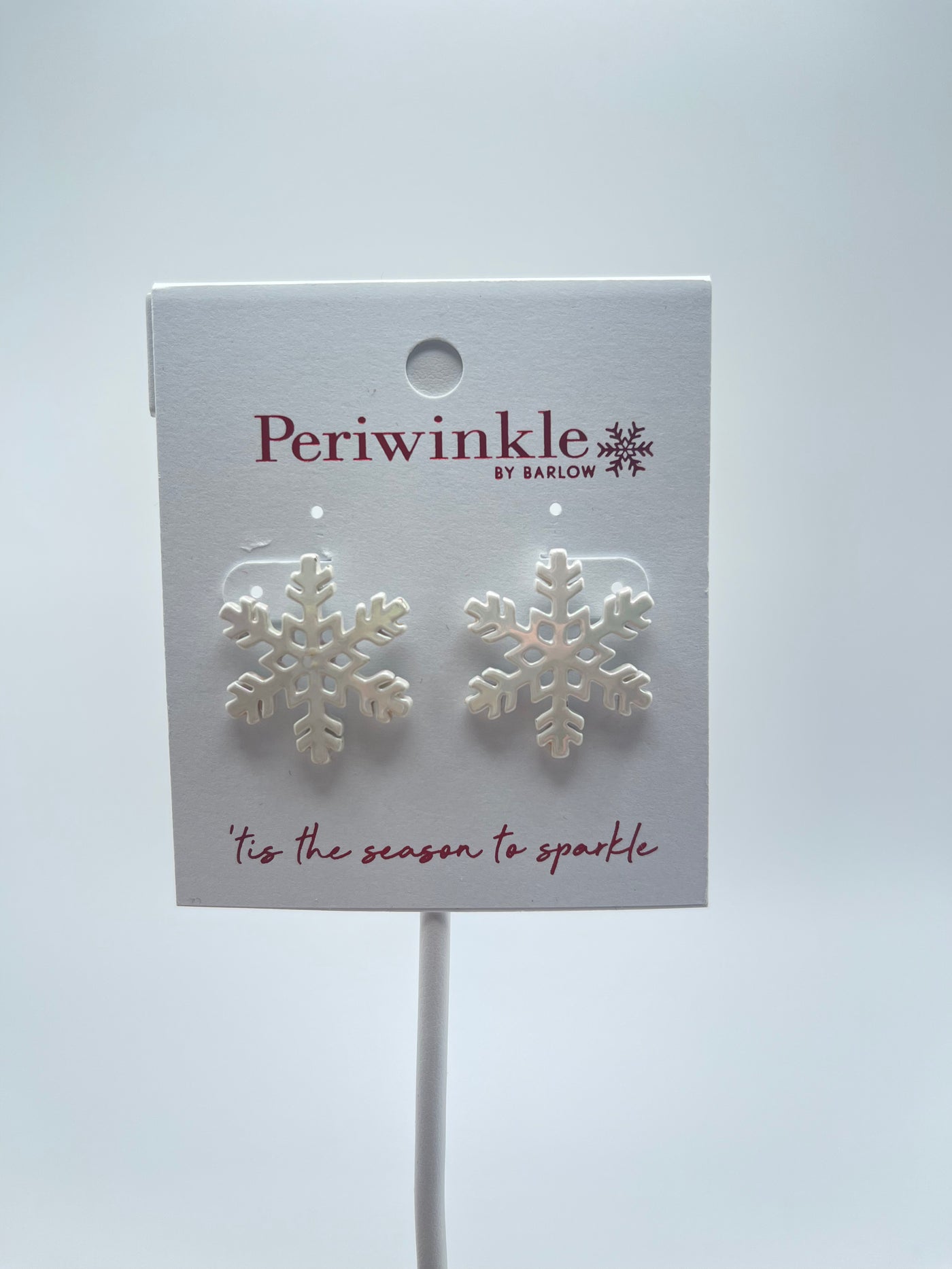 Holiday Collection 2 By Periwinkle - White Glossy Snowflakes