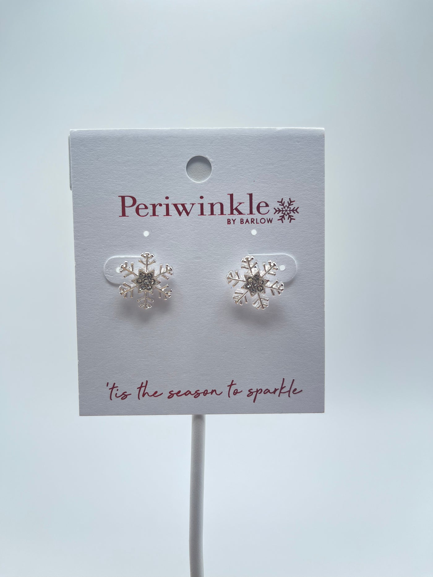 Holiday Collection 2 By Periwinkle - Matte Silver Snowflakes