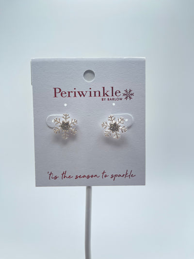 Holiday Collection 2 By Periwinkle - Matte Silver Snowflakes
