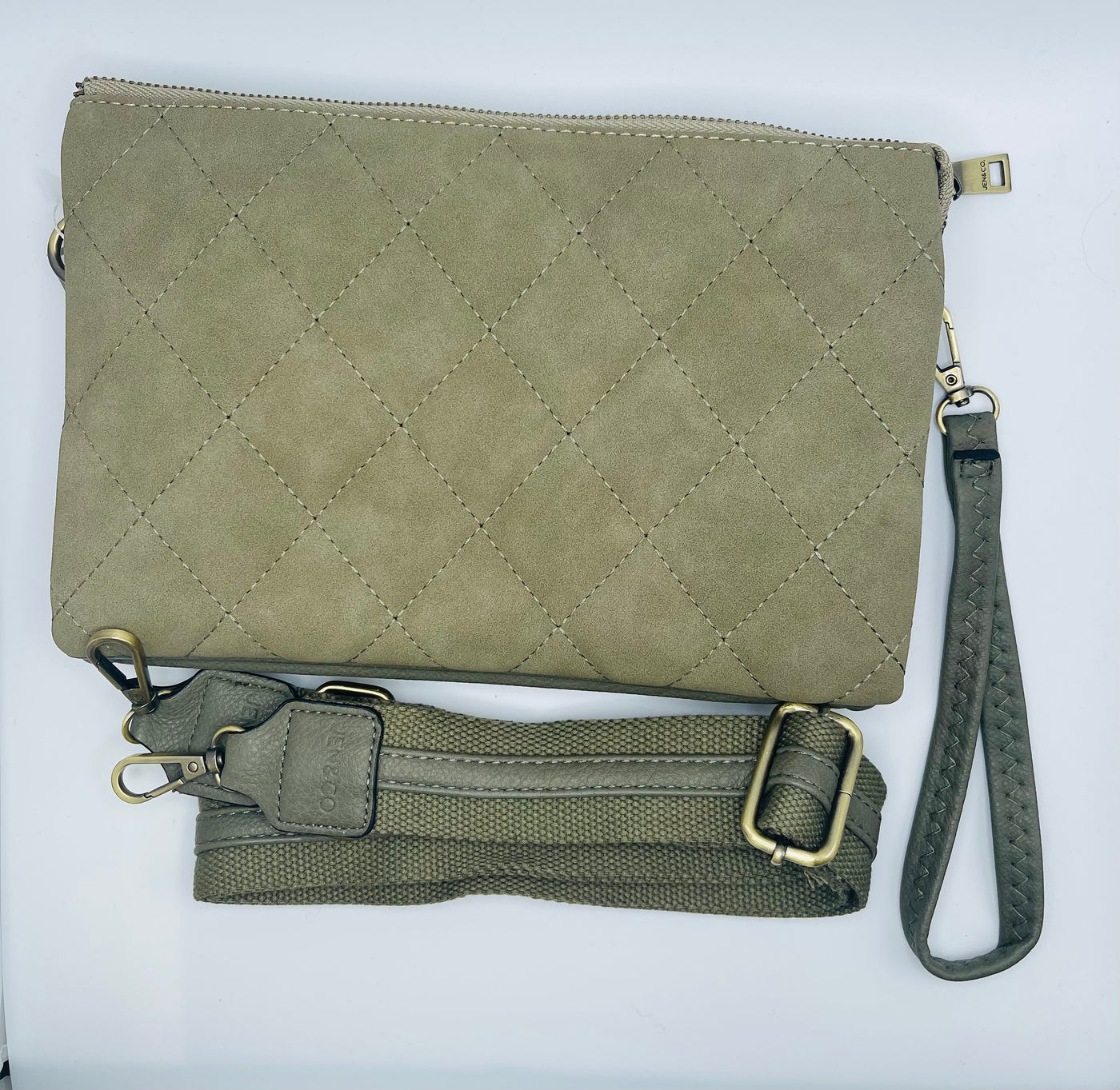 The Izzy Bag - Quilted - Olive