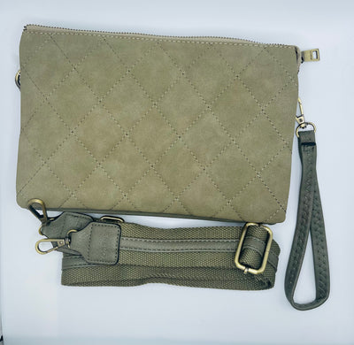 The Izzy Bag - Quilted - Olive
