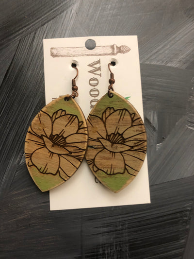 The Wooden Fence Earrings Wood Collection