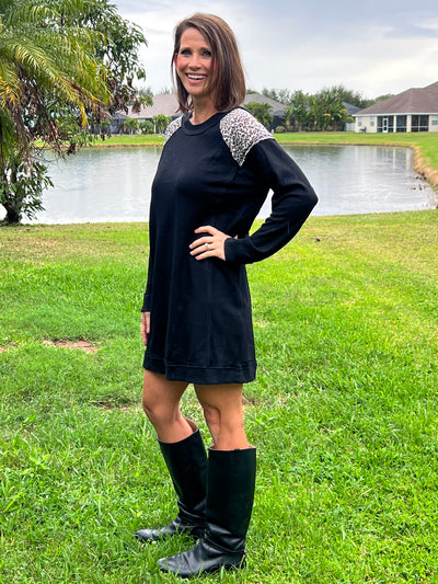 Leaping Leopards Dress