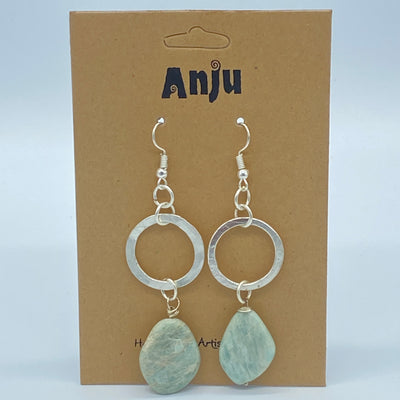 Silver Plated Earrings by Anju