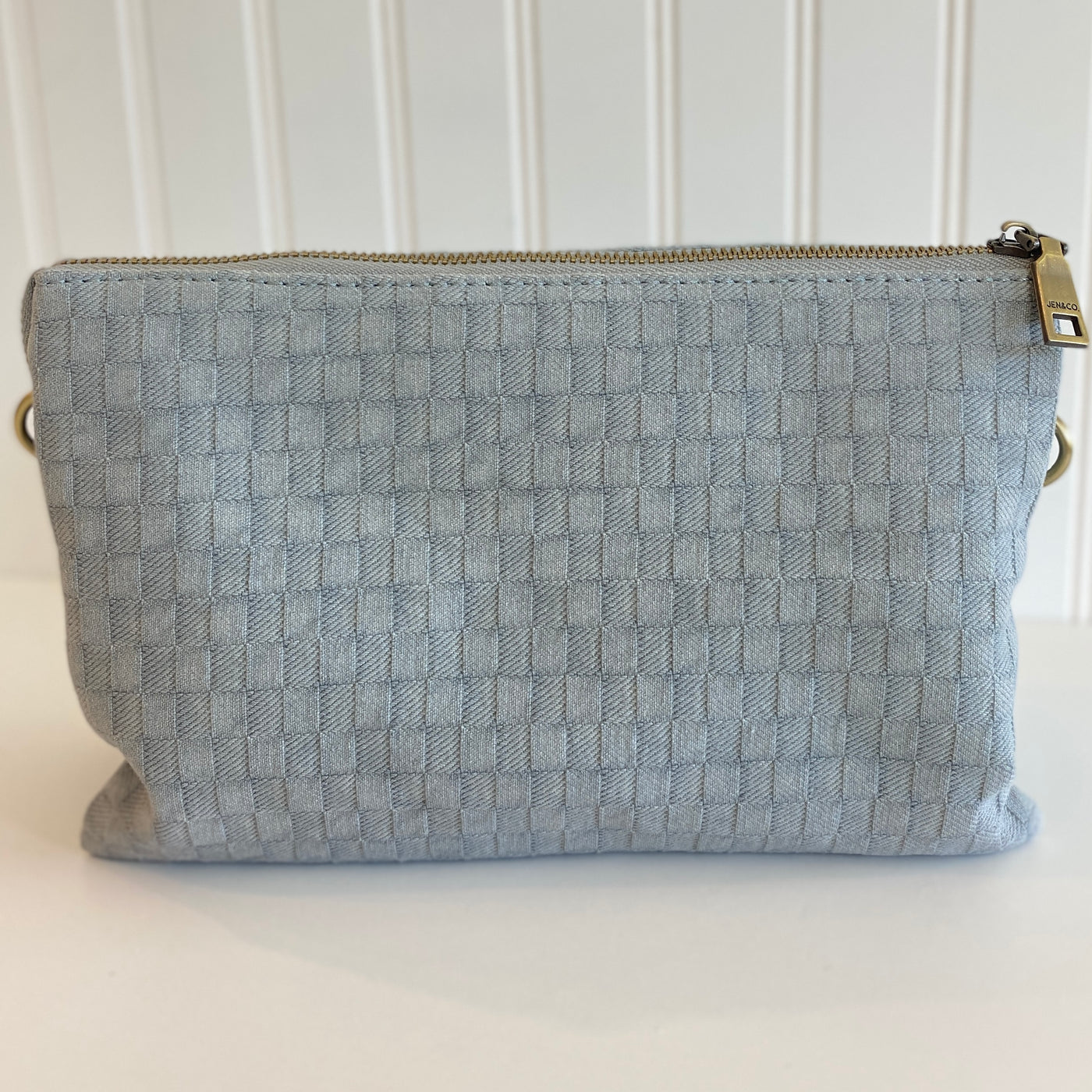 The Izzy Bag - Checkered - Blue/Grey