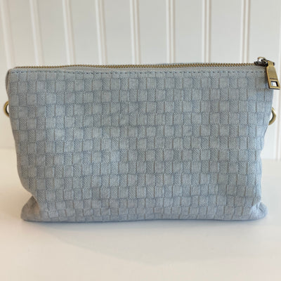 The Izzy Bag - Checkered - Blue/Grey