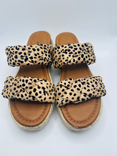 The Beka Sandal In Cheetah