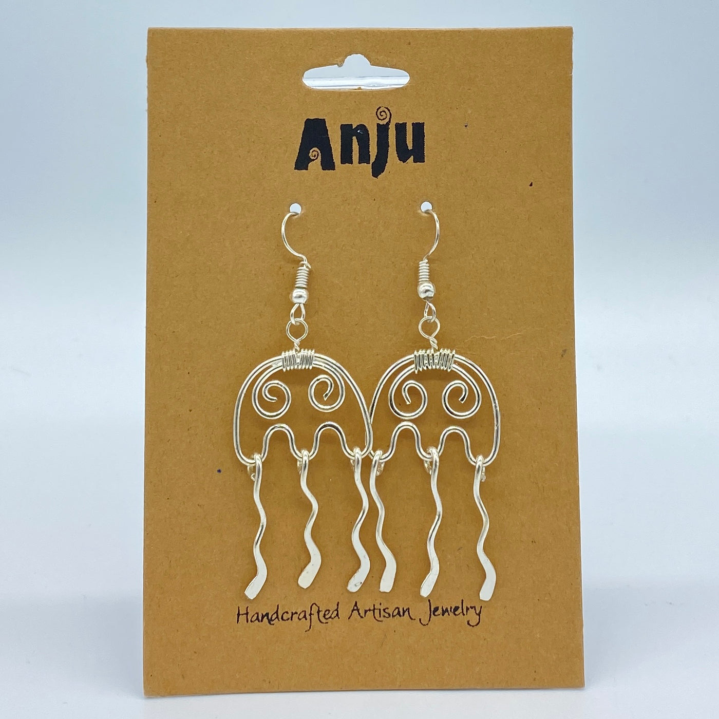 Silver Plated Earrings by Anju