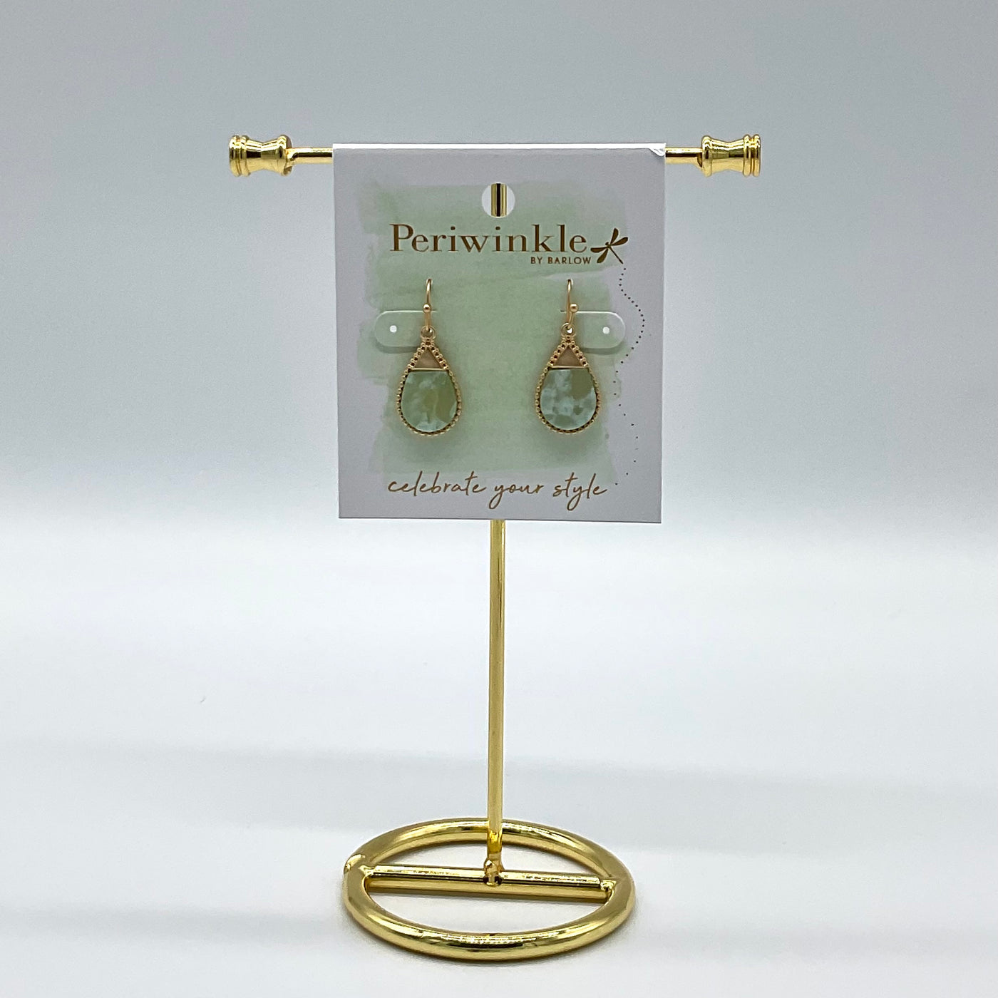 Dripping With Gold Earring Collection by Periwinkle