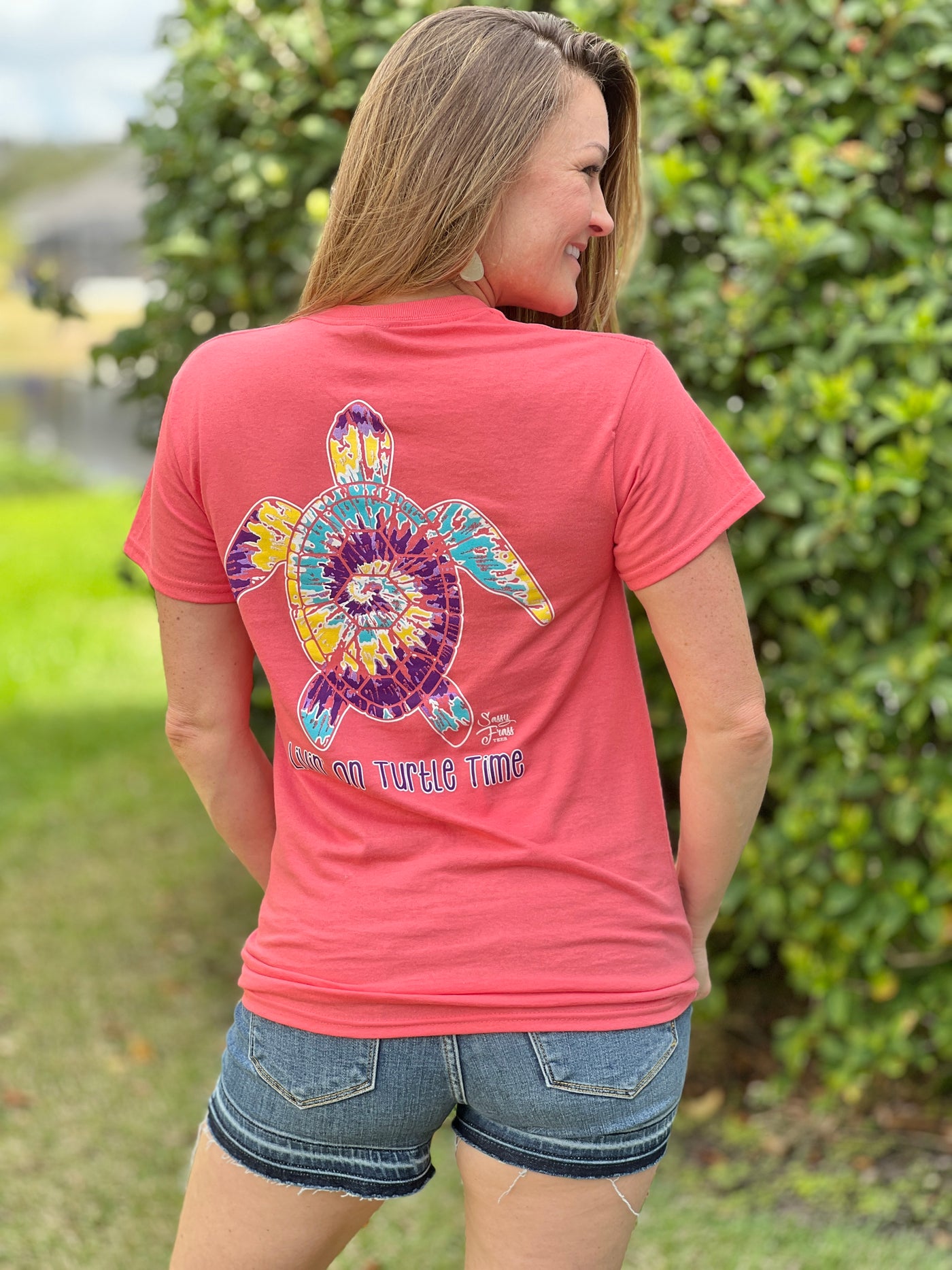 Livin' On Turtle Time Graphic Tee