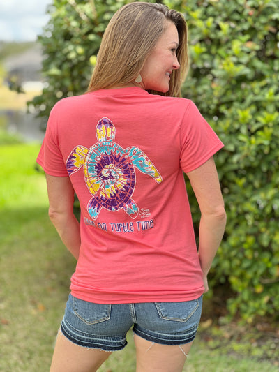Livin' On Turtle Time Graphic Tee