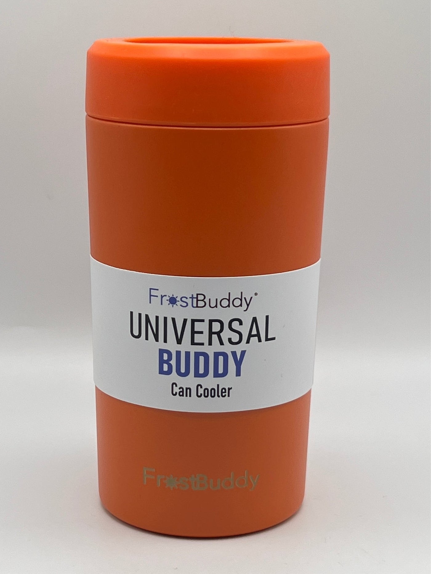 Universal Buddy 20 Can Cooler Drink Lid with Straw - Orange