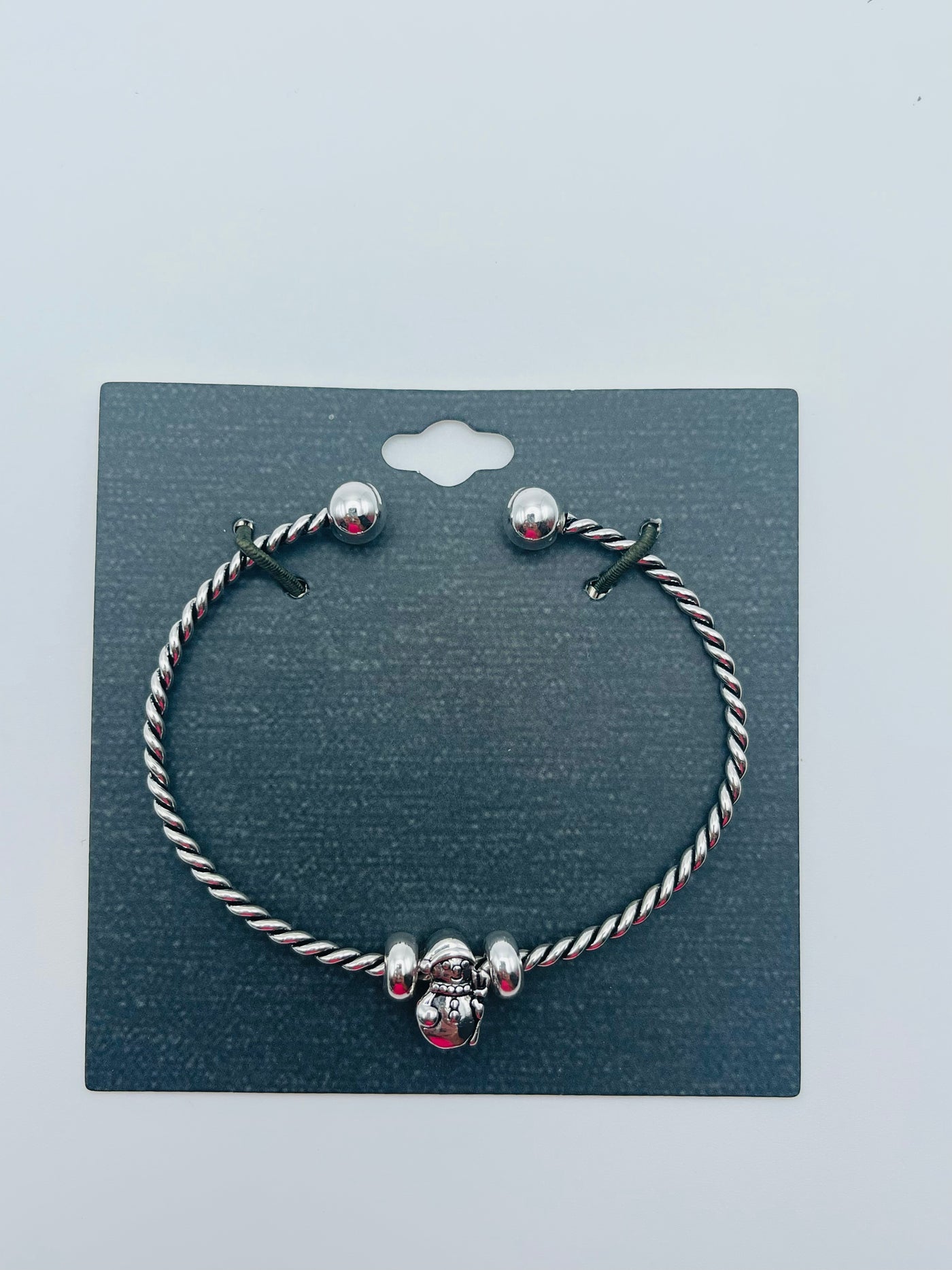 Epic Christmas Jewelry - Snowman Slide Twisted Cuff