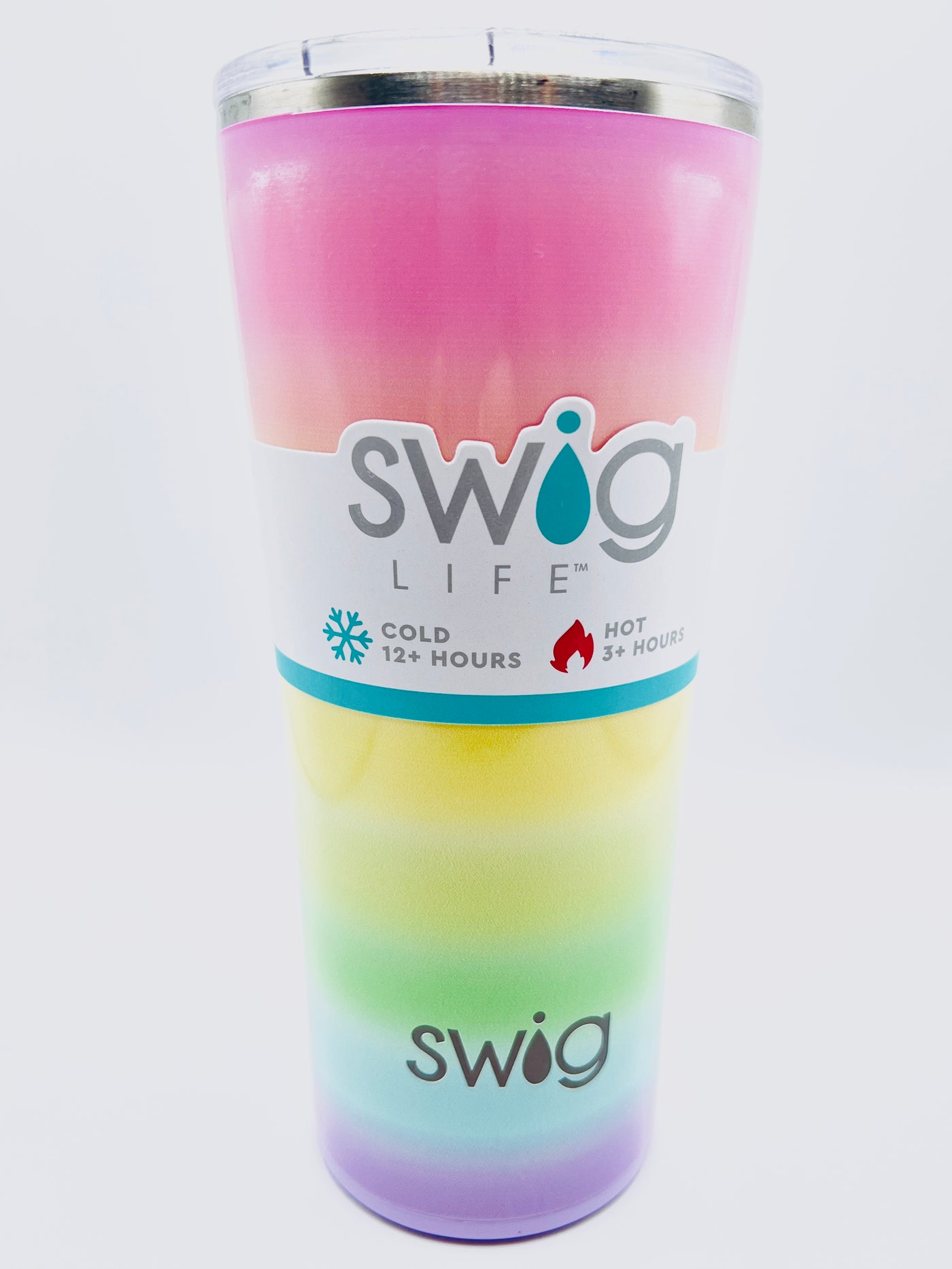 Swig Life Mint/Green/Red Reusable Straw Set (40oz Mega Mug)