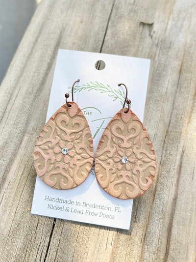 The Wooden Fence Earrings Wood Collection