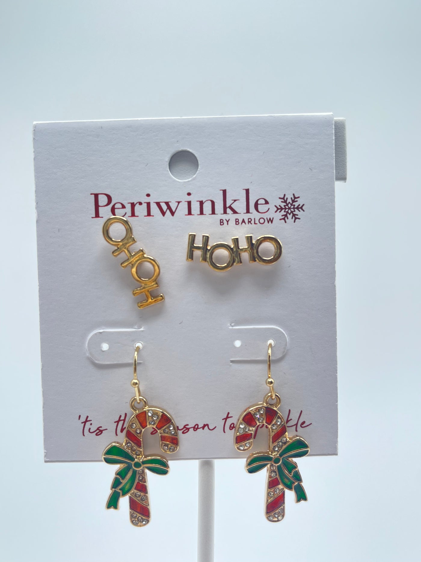 Holiday Collection by Periwinkle - HoHoHo Candy Cane Duo