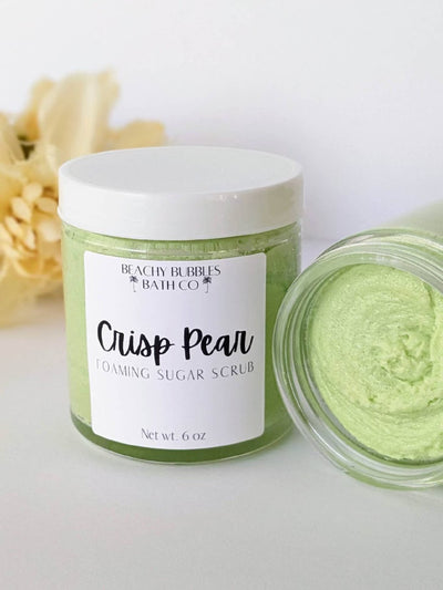 Beachy Bubbles Bath Co Foaming Sugar Scrub