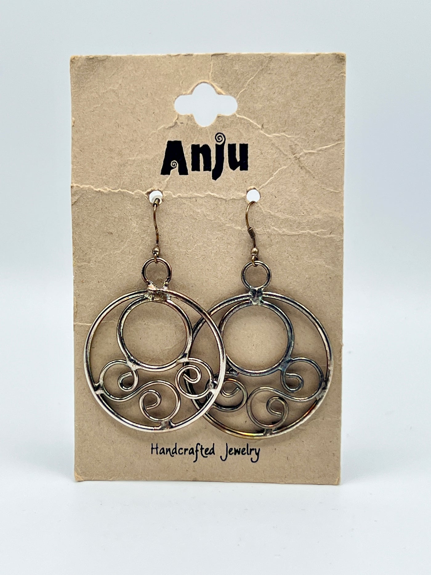 Silver Plated Earrings by Anju