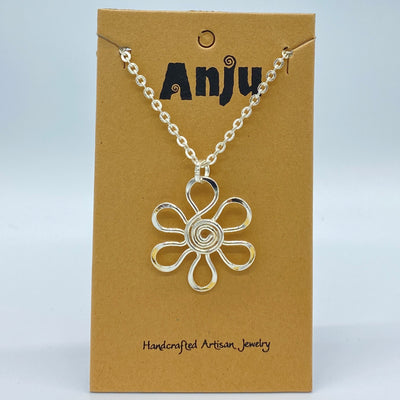 Silver Plated Necklaces by Anju