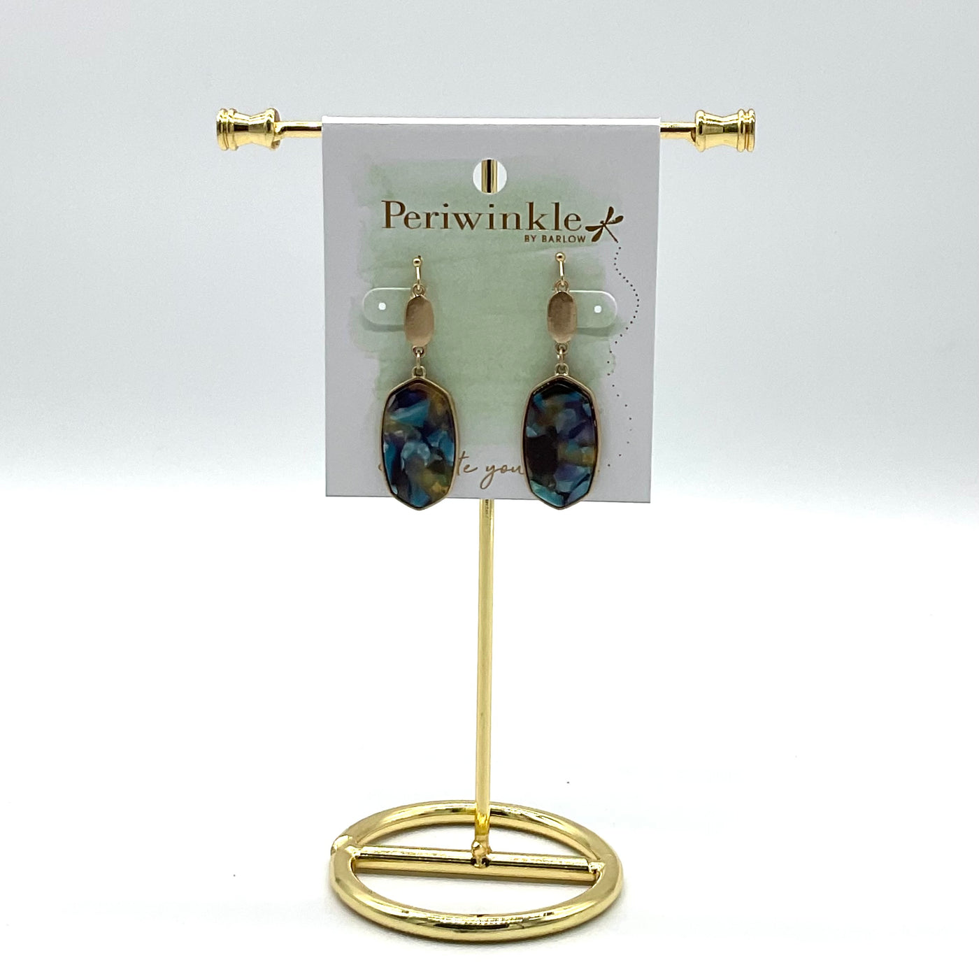 Dripping With Gold Earring Collection by Periwinkle