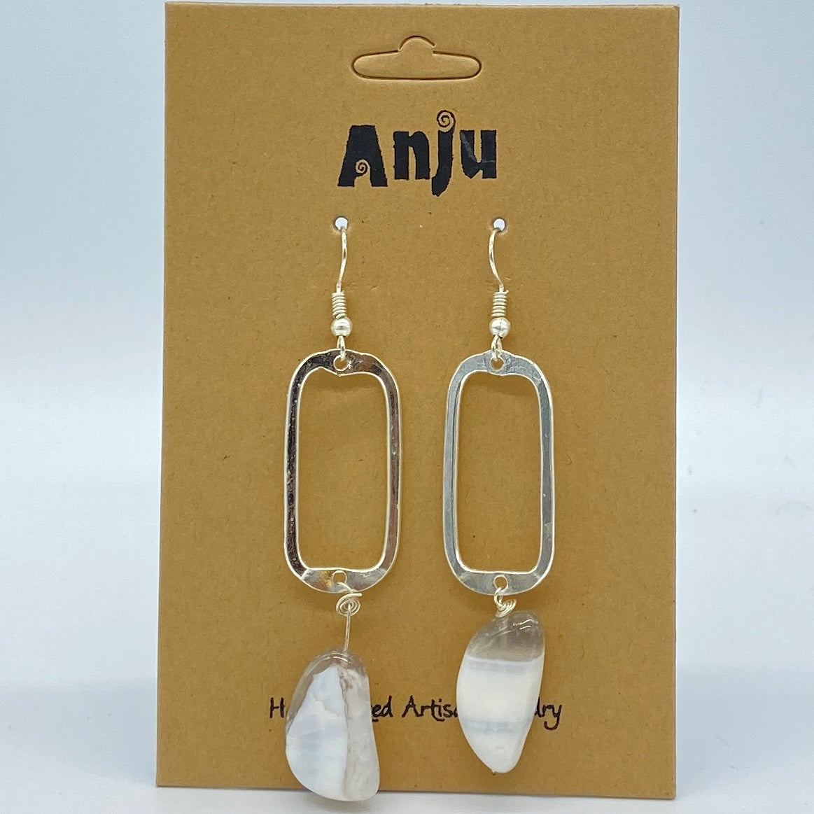 Silver Plated Earrings by Anju