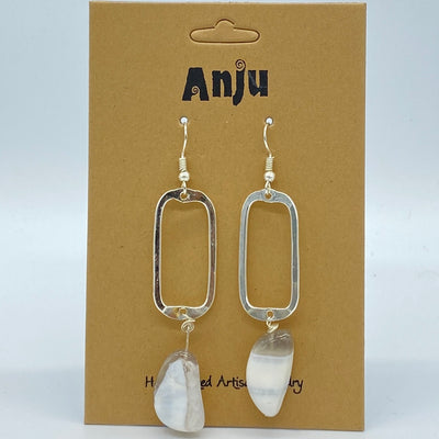 Silver Plated Earrings by Anju