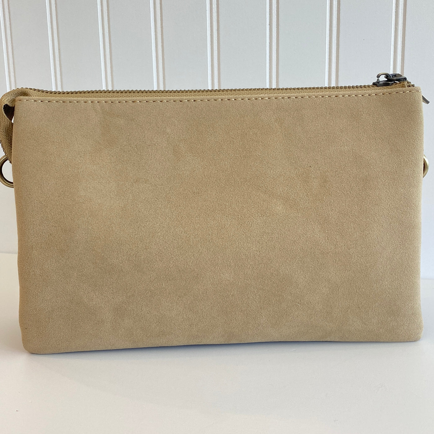The Izzy Bag - Suede - Tan