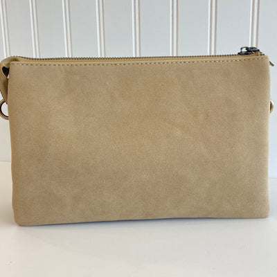 The Izzy Bag - Suede - Tan