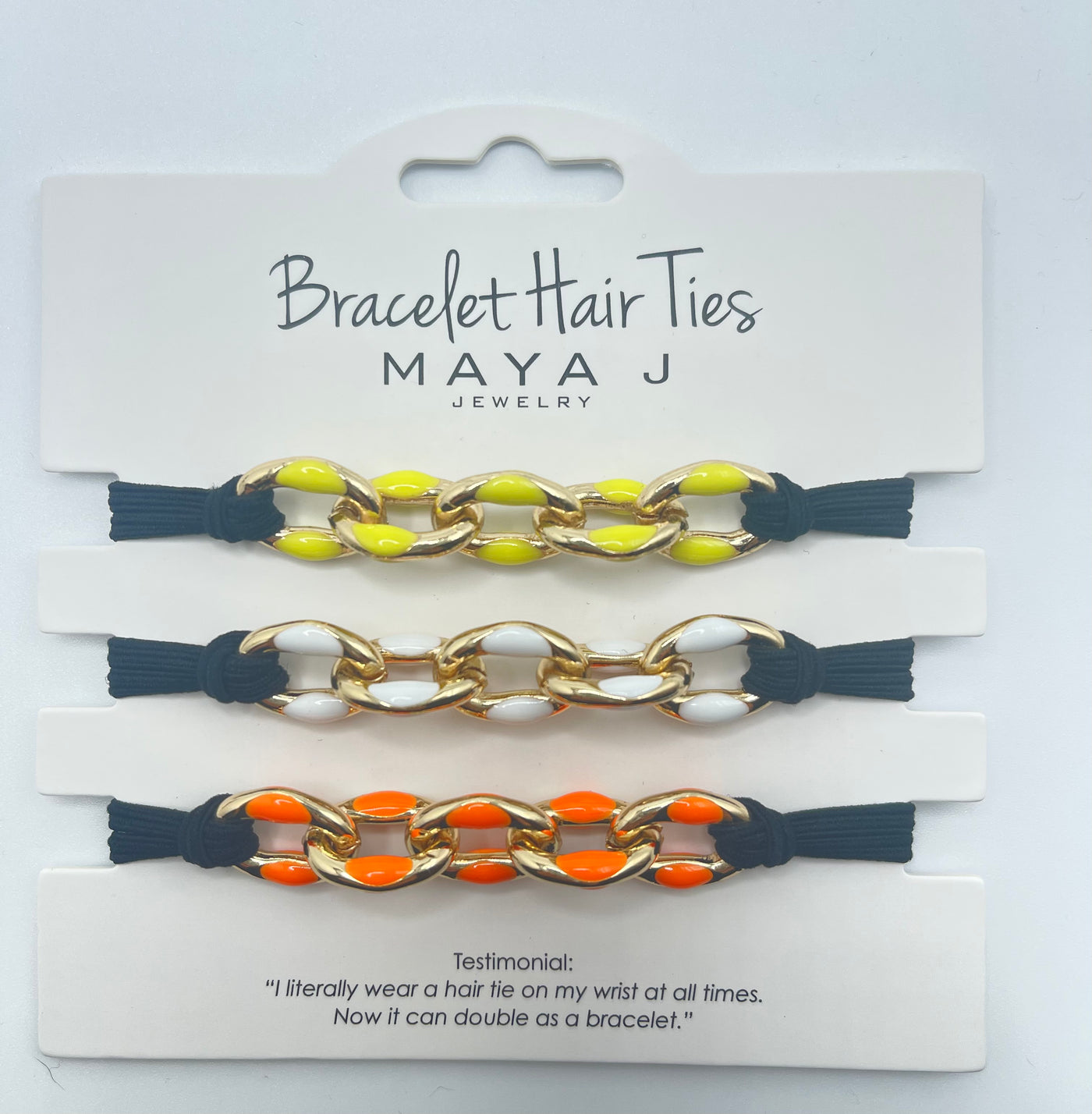 Bracelet Hair Ties By Maya J