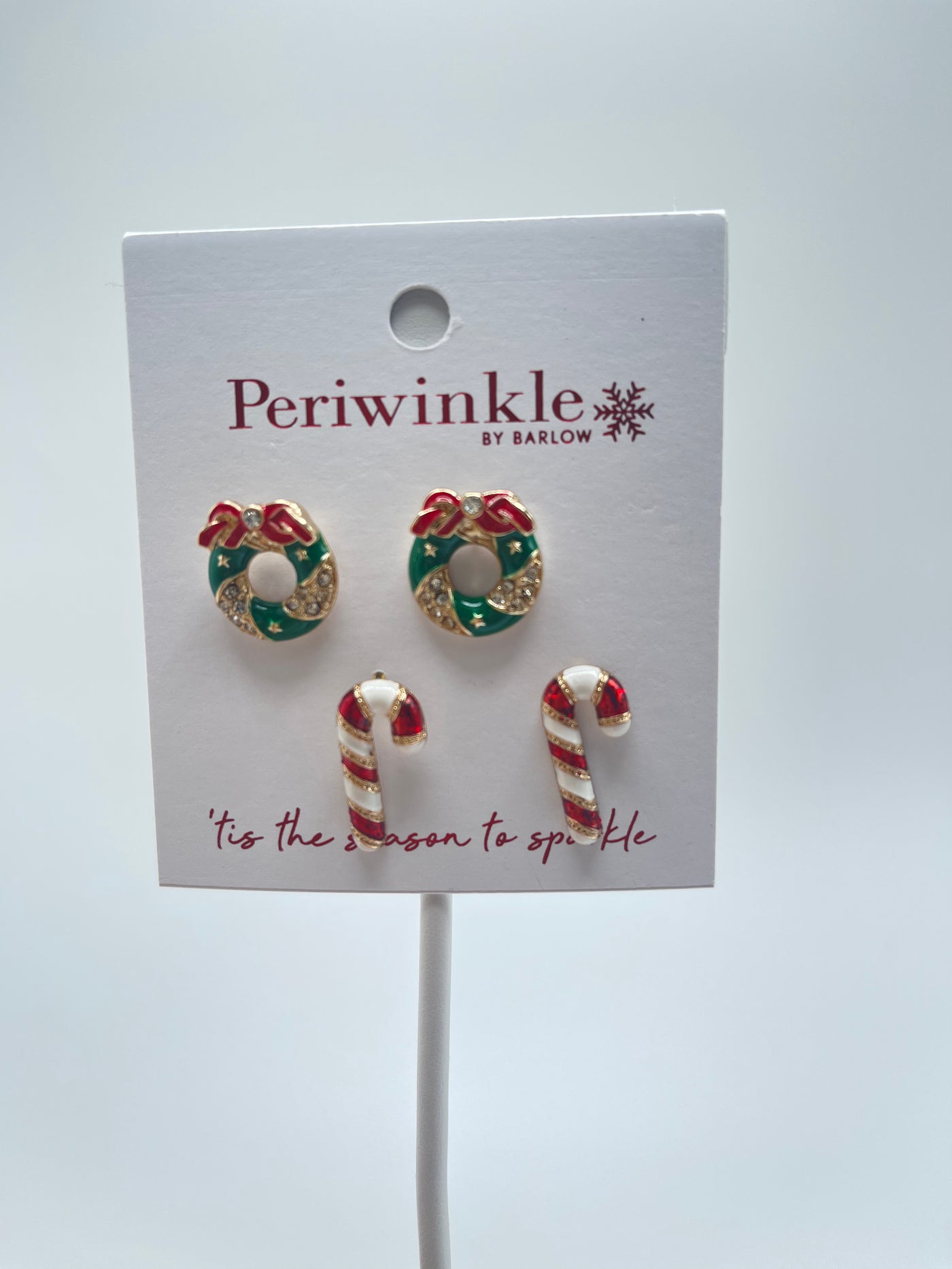 Holiday Collection by Periwinkle - Wreath & Candy Cane