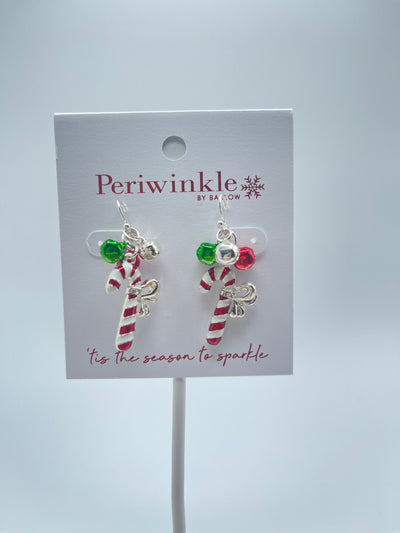 Holiday Collection by Periwinkle - Candy Cane With Jingles